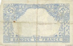 5 Francs BLEU FRANKREICH  1914 F.02.22 fSS