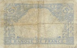 5 Francs BLEU FRANCIA  1915 F.02.34 q.MB