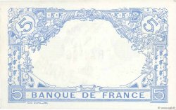 5 Francs BLEU FRANCIA  1916 F.02.37 SPL