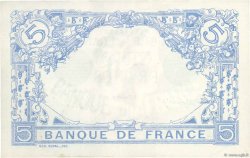 5 Francs BLEU FRANCIA  1916 F.02.45 SPL