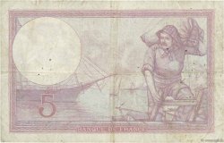 5 Francs FEMME CASQUÉE FRANCIA  1933 F.03.17 MB