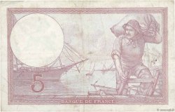 5 Francs FEMME CASQUÉE modifié FRANCE  1939 F.04.01 TB+
