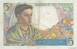 5 Francs BERGER FRANCE  1943 F.05.01 TTB