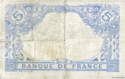 5 Francs BLEU FRANCE  1913 F.02.20 TB