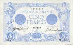 5 Francs BLEU FRANCE  1913 F.02.21