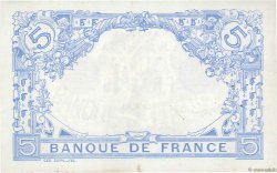 5 Francs BLEU FRANKREICH  1913 F.02.21 VZ