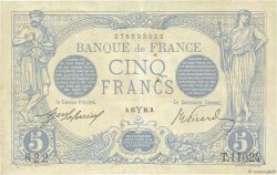 5 Francs BLEU FRANCIA  1916 F.02.37 MBC