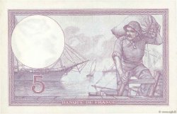 5 Francs FEMME CASQUÉE FRANCIA  1919 F.03.03 EBC
