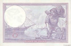 5 Francs FEMME CASQUÉE FRANCIA  1921 F.03.05 EBC+