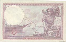 5 Francs FEMME CASQUÉE FRANCE  1925 F.03.09 XF