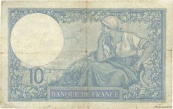 10 Francs MINERVE FRANCE  1926 F.06.10 pr.TB
