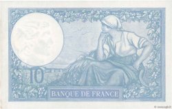 10 Francs MINERVE modifié FRANKREICH  1939 F.07.06 fST+