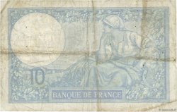 10 Francs MINERVE modifié FRANCIA  1939 F.07.03 MB