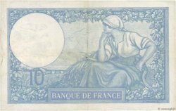 10 Francs MINERVE modifié FRANCE  1939 F.07.07 TTB