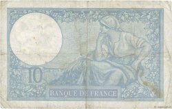 10 Francs MINERVE modifié FRANCIA  1941 F.07.28 MB