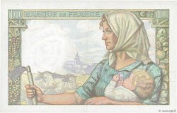 10 Francs MINEUR FRANKREICH  1942 F.08.04 VZ+