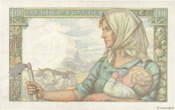 10 Francs MINEUR FRANKREICH  1942 F.08.06 fVZ