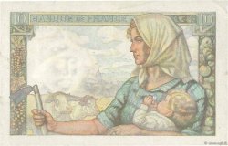 10 Francs MINEUR FRANCE  1947 F.08.18 VF+