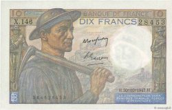 10 Francs MINEUR FRANCIA  1947 F.08.18