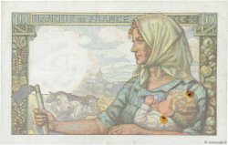 10 Francs MINEUR FRANCE  1949 F.08.21 VF+