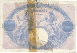 50 Francs BLEU ET ROSE FRANKREICH  1920 F.14.33 GE