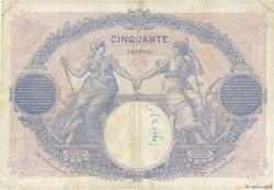 50 Francs BLEU ET ROSE FRANCIA  1925 F.14.38 BC