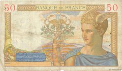 50 Francs CÉRÈS FRANCIA  1934 F.17.02 B