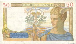 50 Francs CÉRÈS FRANKREICH  1935 F.17.03 S