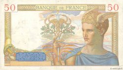 50 Francs CÉRÈS FRANCIA  1935 F.17.13 BC+
