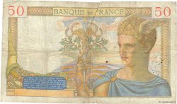 50 Francs CÉRÈS FRANKREICH  1935 F.17.14 SGE
