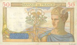 50 Francs CÉRÈS FRANCIA  1936 F.17.27 MB