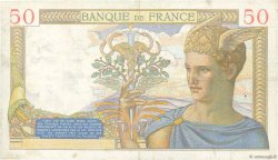 50 Francs CÉRÈS FRANCIA  1937 F.17.39 MBC