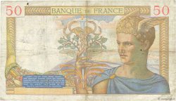 50 Francs CÉRÈS modifié FRANCIA  1938 F.18.14 BC+