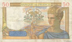 50 Francs CÉRÈS modifié FRANCIA  1938 F.18.15 BC