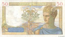 50 Francs CÉRÈS modifié FRANCIA  1939 F.18.34 BC+