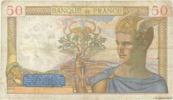 50 Francs CÉRÈS modifié FRANCIA  1939 F.18.34 MB