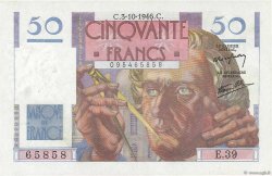 50 Francs LE VERRIER FRANCIA  1946 F.20.06 SPL+