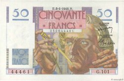 50 Francs LE VERRIER FRANCIA  1948 F.20.10