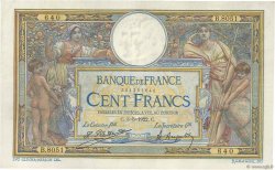100 Francs LUC OLIVIER MERSON sans LOM FRANCIA  1922 F.23.15 MBC