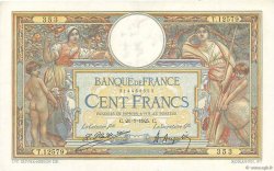 100 Francs LUC OLIVIER MERSON grands cartouches FRANCIA  1925 F.24.03 EBC
