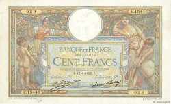 100 Francs LUC OLIVIER MERSON grands cartouches FRANCIA  1926 F.24.05 BB