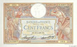 100 Francs LUC OLIVIER MERSON grands cartouches FRANCIA  1937 F.24.16 EBC+