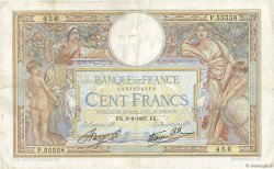 100 Francs LUC OLIVIER MERSON type modifié FRANCE  1937 F.25.01 F