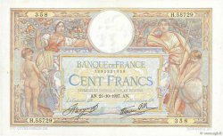 100 Francs LUC OLIVIER MERSON type modifié FRANCIA  1937 F.25.03 BB