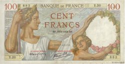 100 Francs SULLY FRANCIA  1939 F.26.01 q.BB