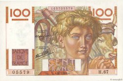 100 Francs JEUNE PAYSAN FRANKREICH  1946 F.28.06 VZ+
