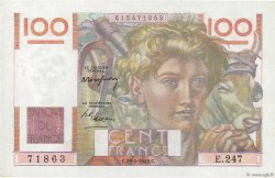 100 Francs JEUNE PAYSAN FRANCIA  1948 F.28.18 EBC+