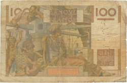 100 Francs JEUNE PAYSAN FRANKREICH  1953 F.28.38 fSGE