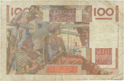 100 Francs JEUNE PAYSAN filigrane inversé FRANKREICH  1952 F.28bis.01 SGE