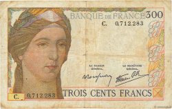 300 Francs FRANCE  1938 F.29.01 VG